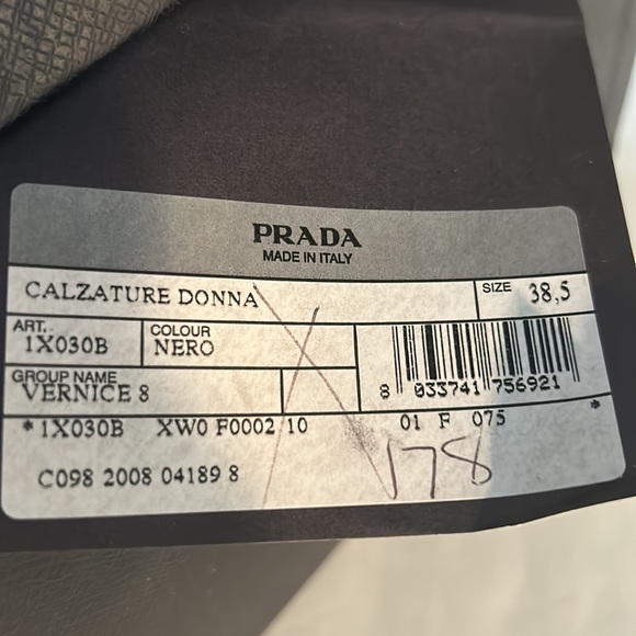 Prada patent wedge 38.5 - Picture 5 of 5